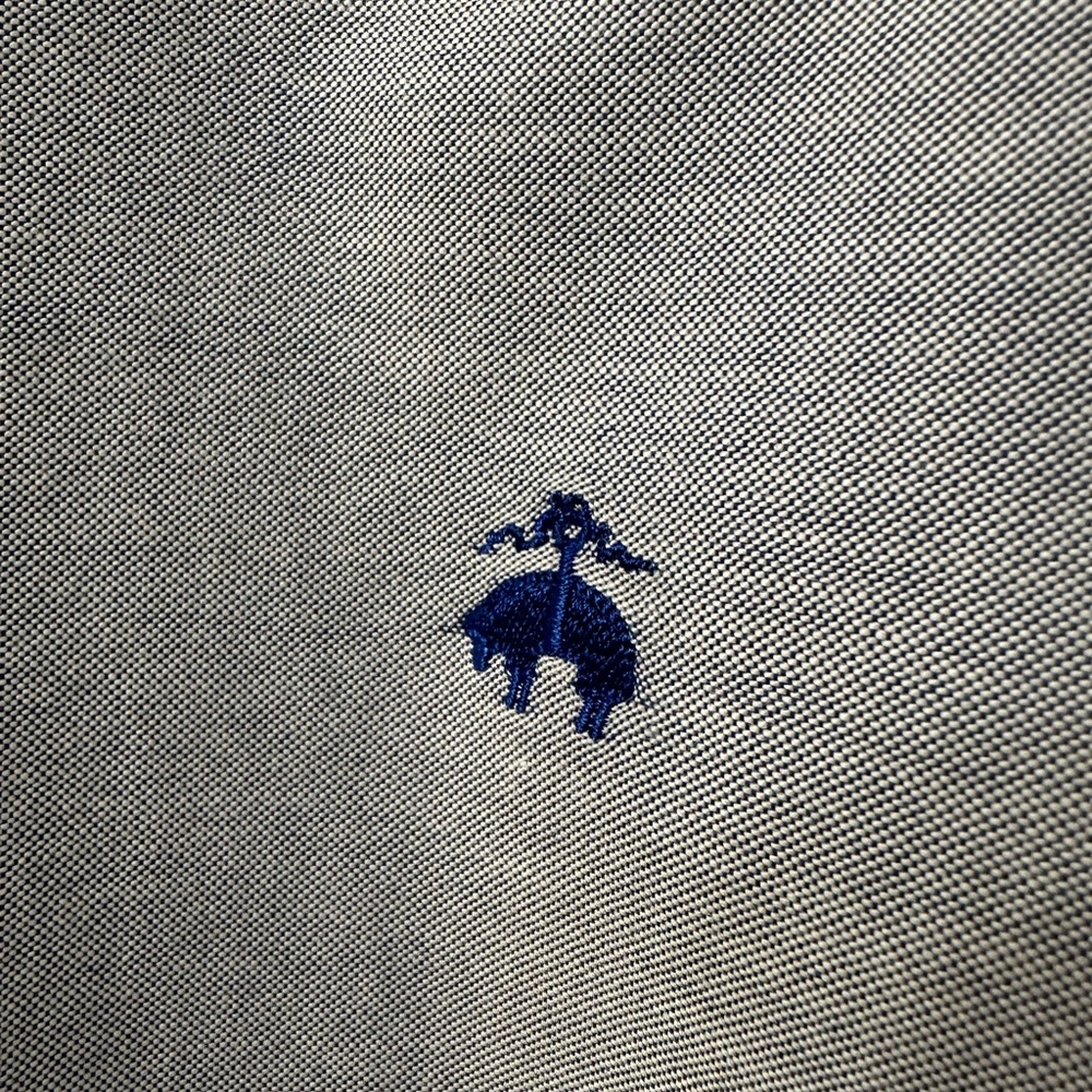 Brooks Brothers Men's Gray Button-Down Shirt NWOT - Picture 3 of 3